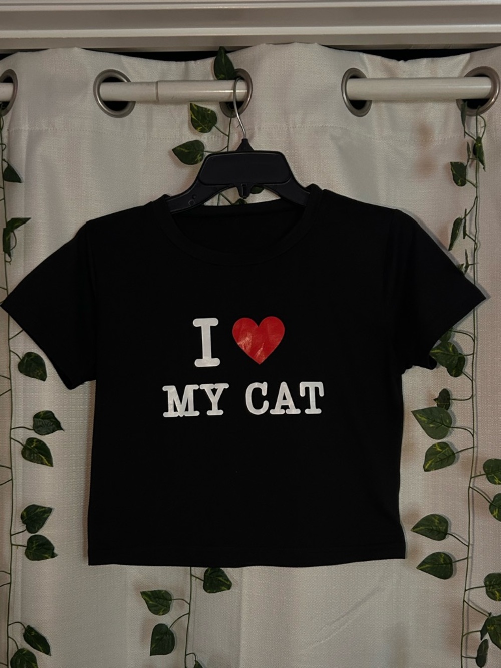 i ❤️ my cat baby tee